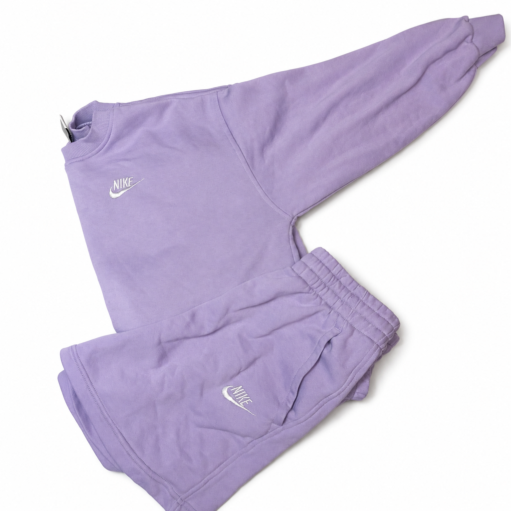 Big Kids Nike Sportswear Club Fleece Top & Bottom Set (PRE-Owned)