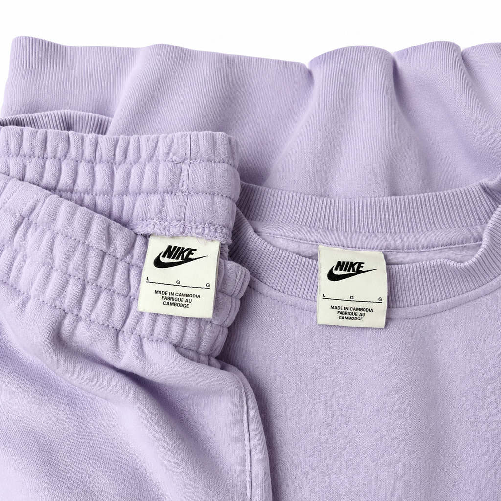 Big Kids Nike Sportswear Club Fleece Top & Bottom Set (PRE-Owned)