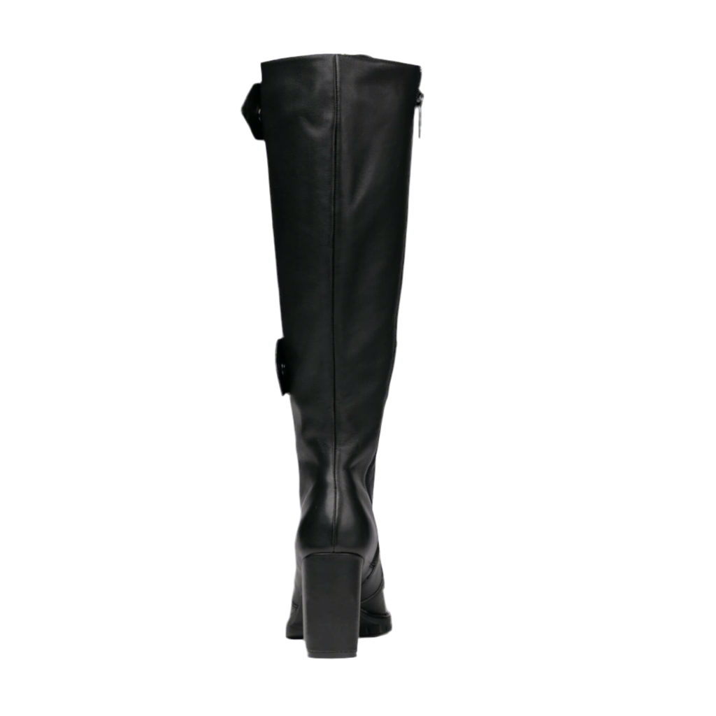 Botas de piel negra Michaela V Aspen Marta