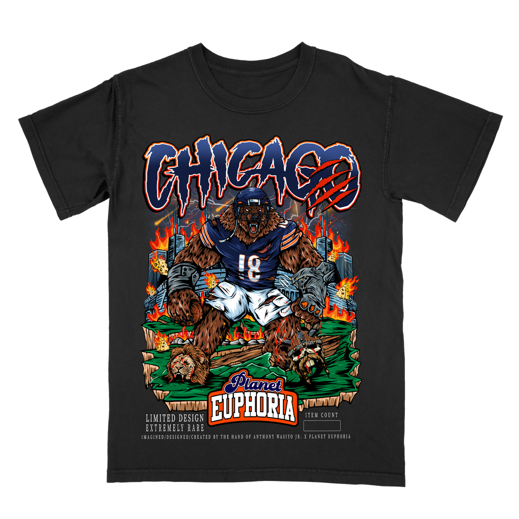 Chicago Football Tee #/500
