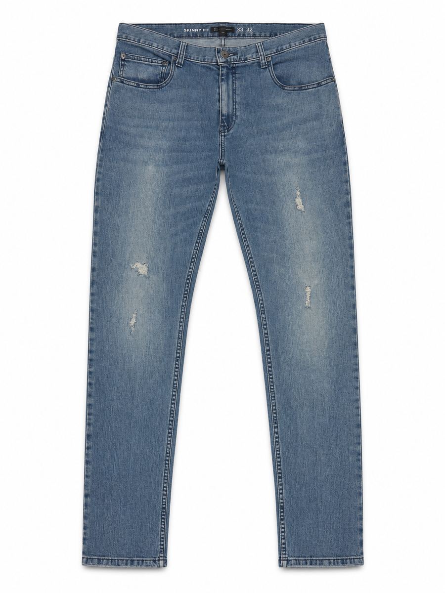 Light Wash Skinny Jeans 33x32 (PRE-OWNED)
