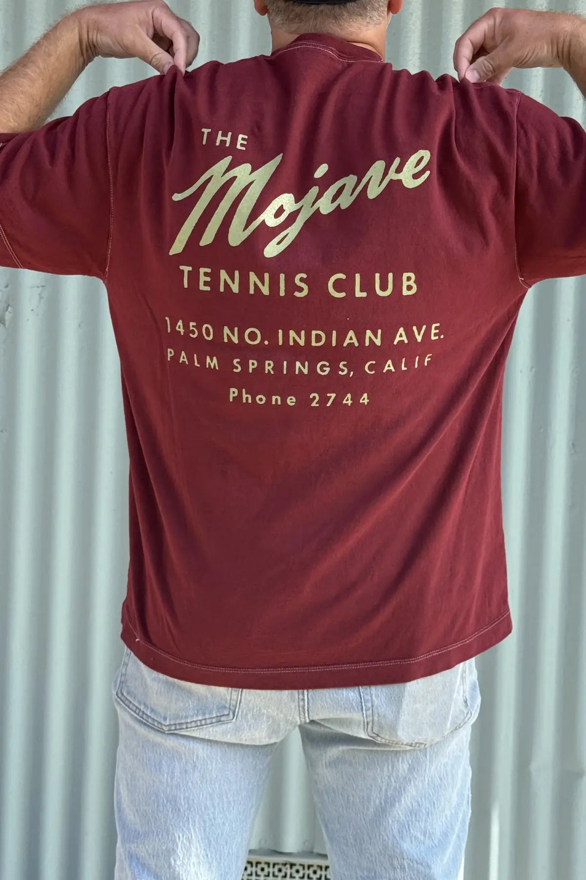 Le t-shirt du Mojave Tennis Club