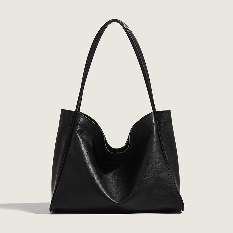 Retro Minimalist Commuter Tote Bag