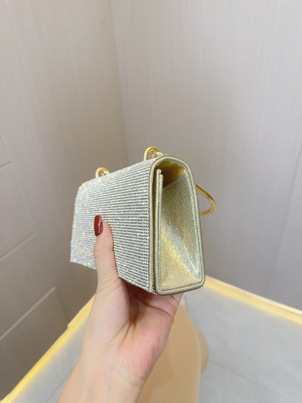 Rhinestone Evening Clutch