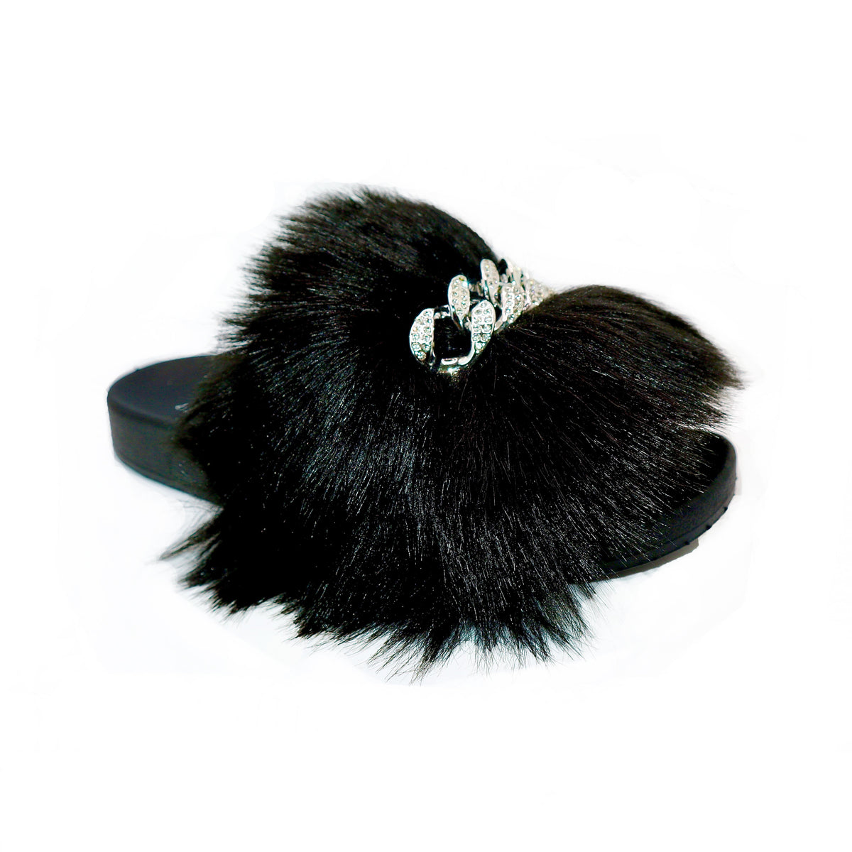 Pantuflas Michaela V Pupa — Negras