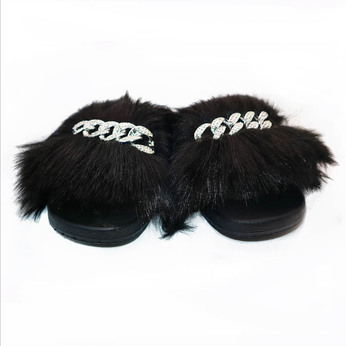 Pantuflas Michaela V Pupa — Negras