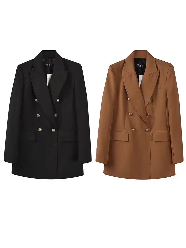 Vintage Double-Breasted Blazer