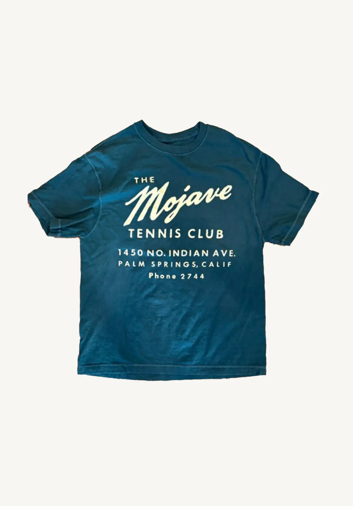 Le t-shirt du Mojave Tennis Club