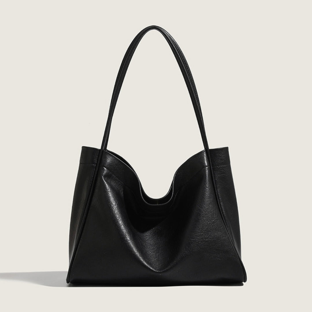 Retro Minimalist Commuter Tote Bag