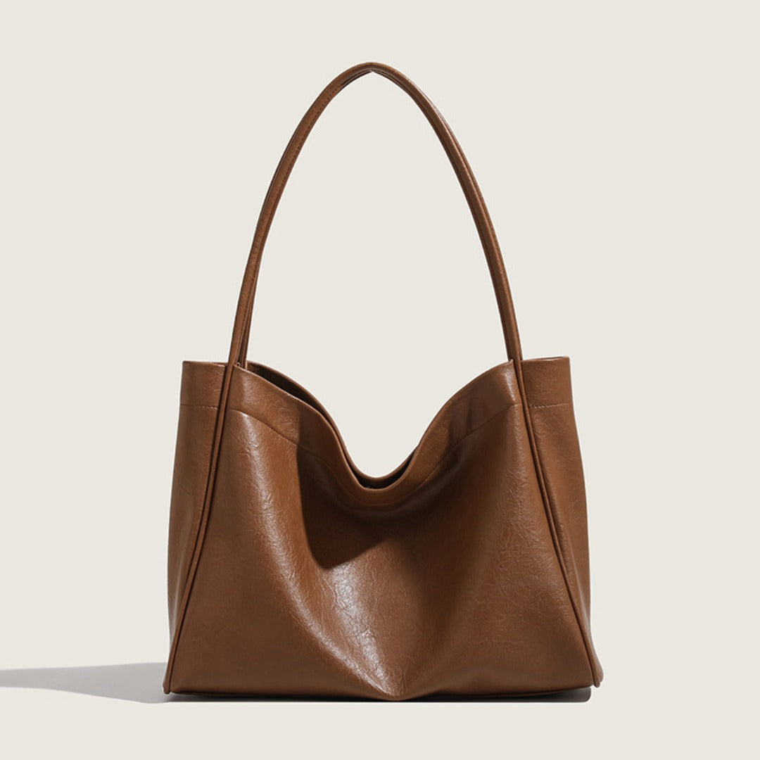Retro Minimalist Commuter Tote Bag