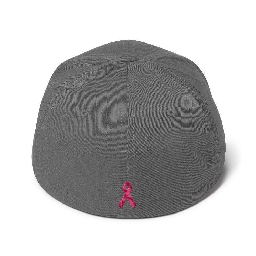 Breast Cancer Warrior Fitted Hat