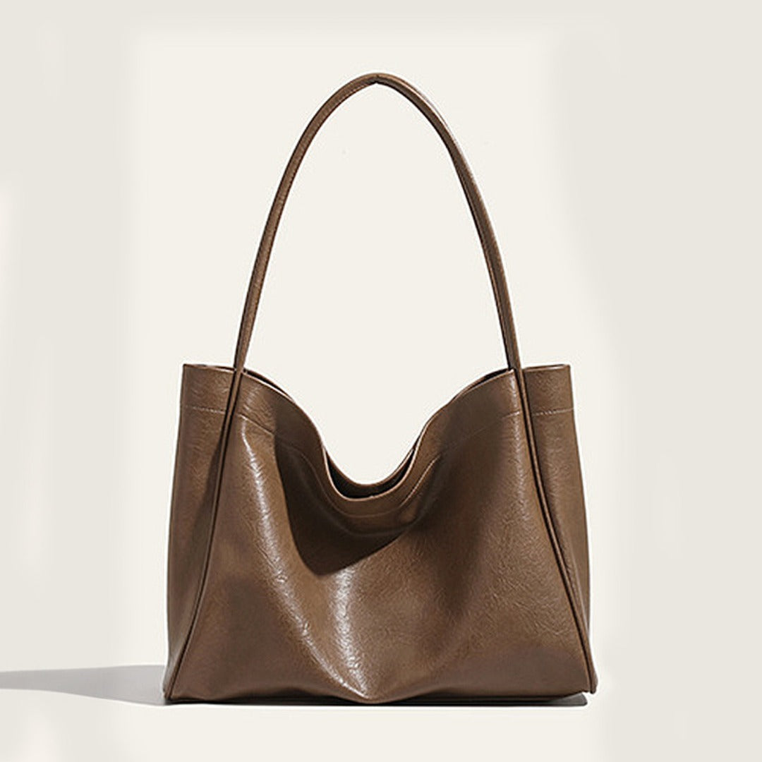 Retro Minimalist Commuter Tote Bag