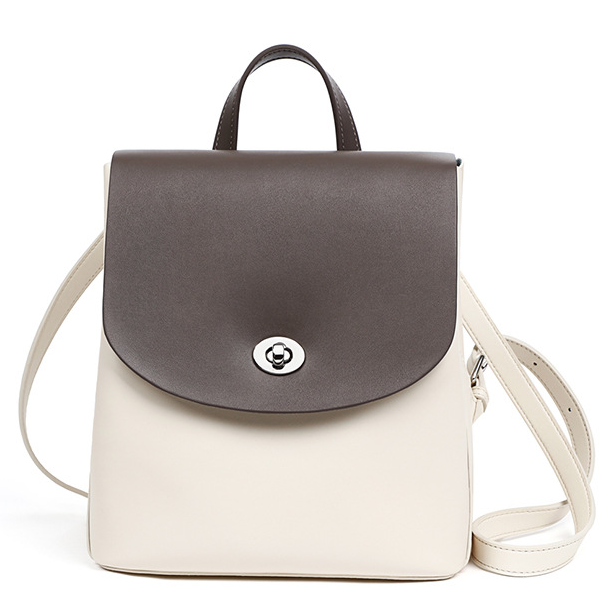 Genuine Leather Backpack Purse