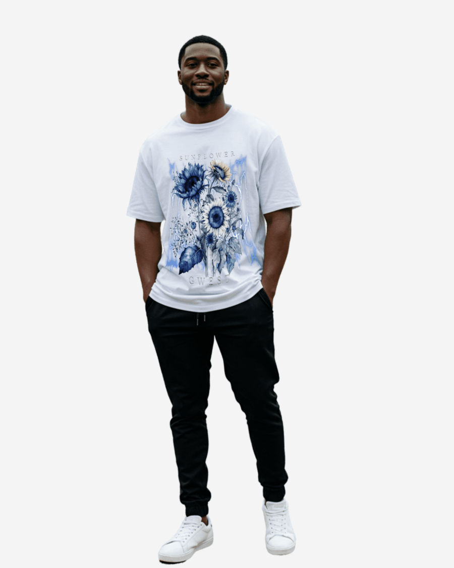 G West Sunflower 2.0 Oversized Men's T-Shirt