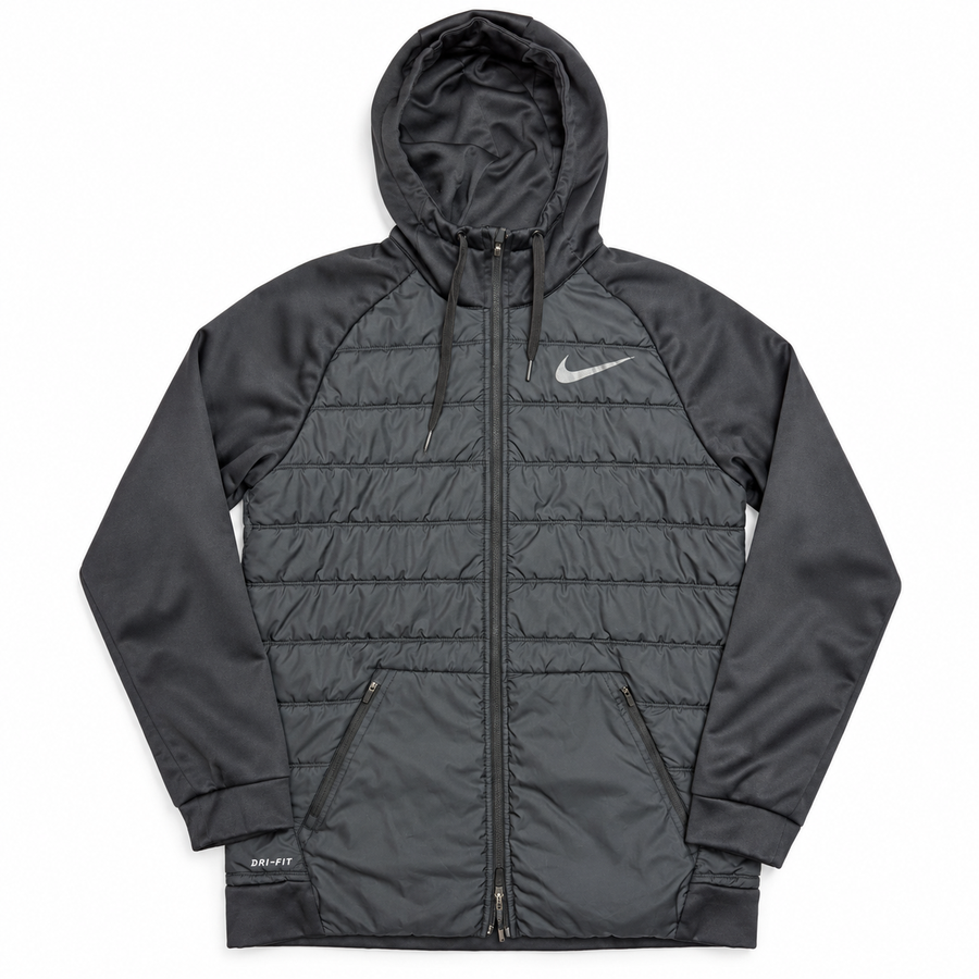Nike Therma Hybrid Quilted Full-Zip Hoodie (PRE-OWNED)