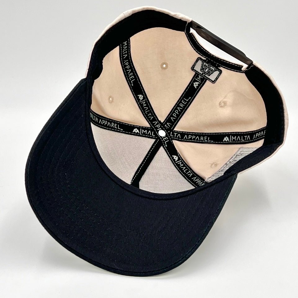 Gorra 'SERVANT' Premium SnapBack - Crema/Negro